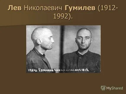 Гумилев ученый лев николаевич