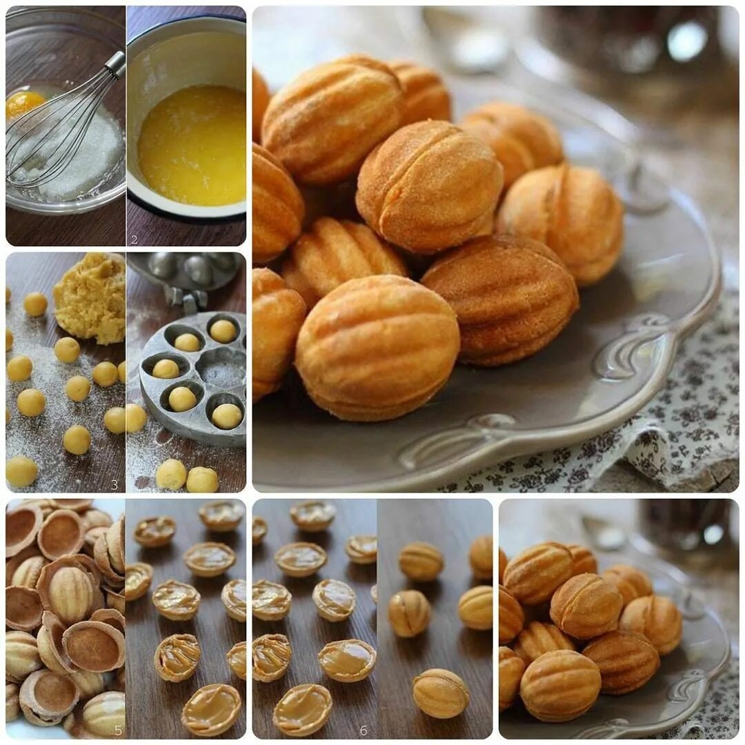 тесто для орешков со сгущенкой. вкус детства - печенье "орешки". сладкие орешки со сгущенкой. орешки стряпать. орехи со сгущенкой.