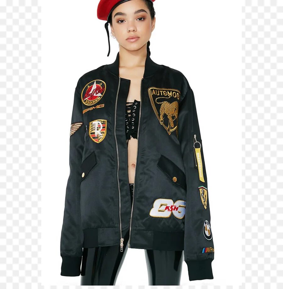 Patch jacket