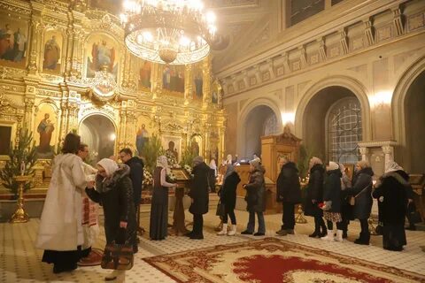 Вечерняя рождественская служба