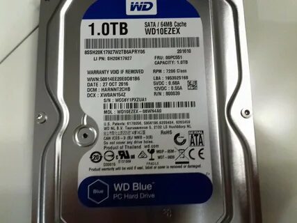 Жесткий диск wd blue wd10ezex