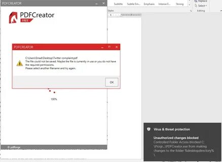 Pdf ошибка