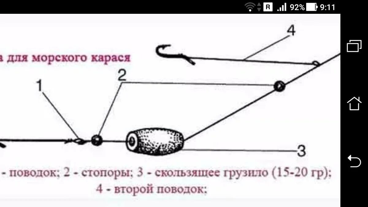 Какие снасти на каких рыб. Донная снасть для морской рыбалки с берега. Скользящее грузило на донку. Снасть для рыбалки на ласкиря. Донка для морской ловли.