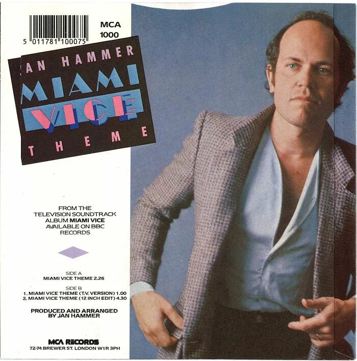 Vice soundtrack. Miami vice Theme. Jan Hammer фото. Jan Hammer - Crockett's Theme (from ''Miami vice II'' обложка.