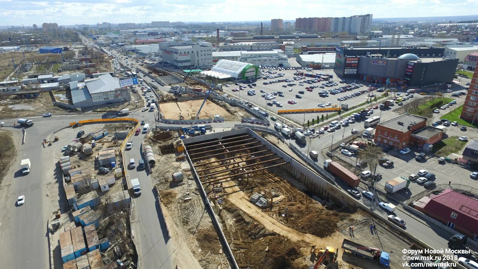 Строительство в щербинке