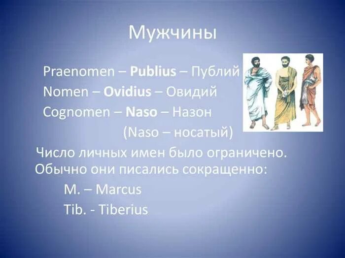 Имя рим. Сообщение о римских именах. римские имена. имена в древнем риме. рассказ о римских именах.