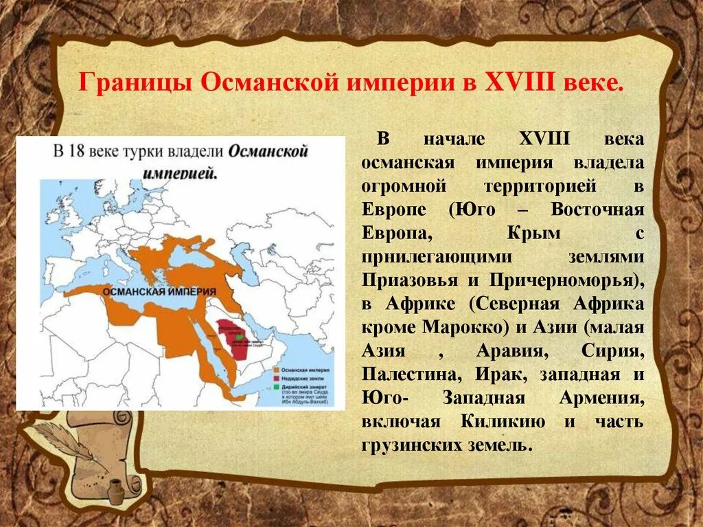 Географическое положение Османской империи. Османская Империя 18 век географическое положение. Османская Империя и Персия 18 век карта. Османская Империя Персия 18 век презентация.