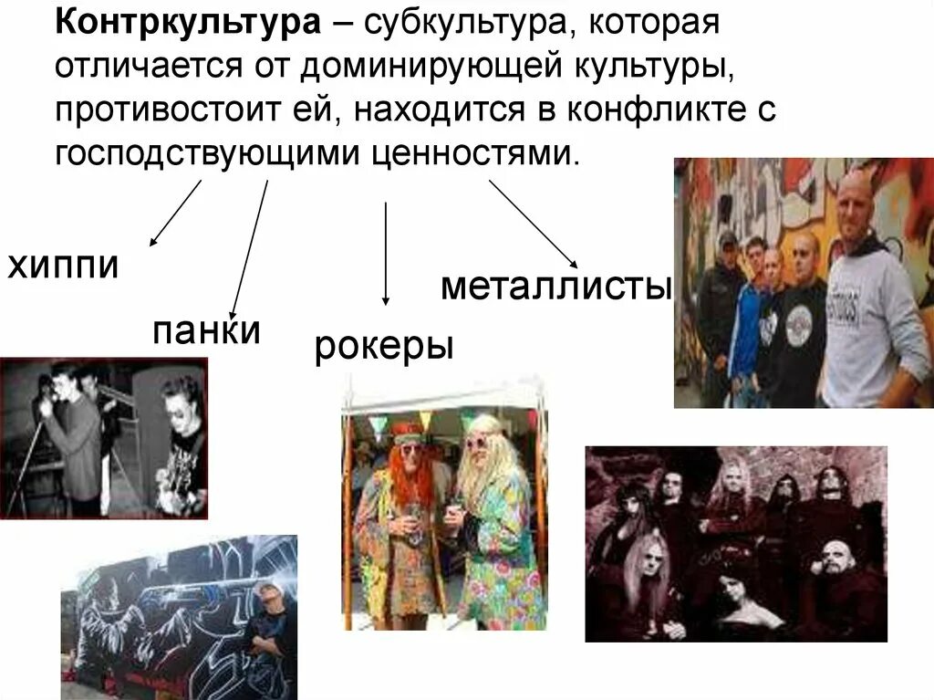 1 доминирующая культура. Доминирующая культура субкультура и контркультура. контркультура примеры. субкультура и контркультура примеры. примеры субкультуры и контркультуры в обществознании.