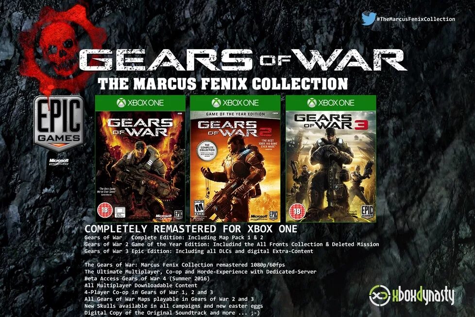 Маркус Феникс Gears Ultimate Edition.