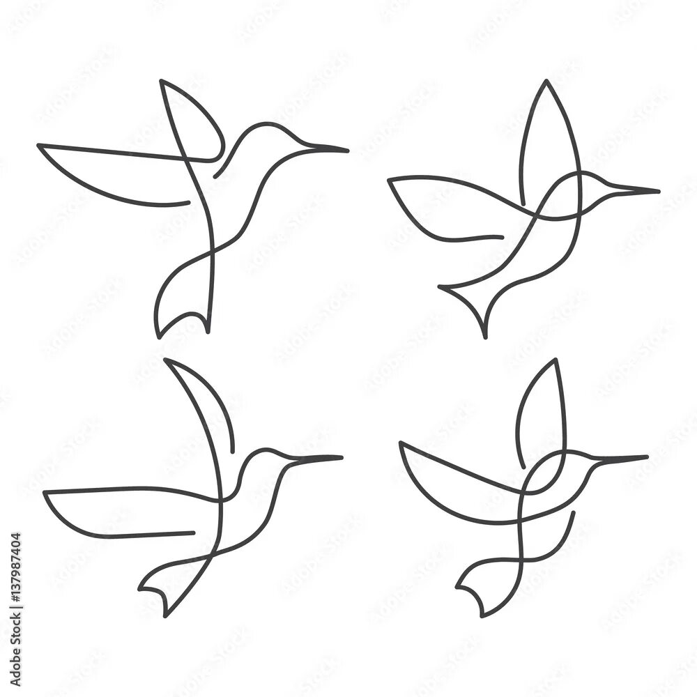 With one line