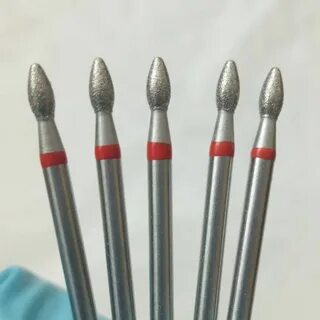 Фрезы с красной насечкой