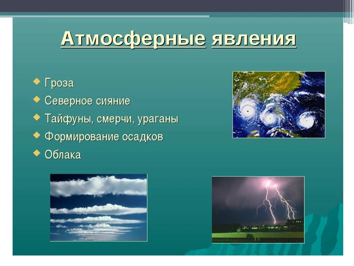 Характерные природные явления атмосферы. Атмосферные явления в атмосфере. Опасные явления в атмосфе. Презентация на тему атмосферные явления.