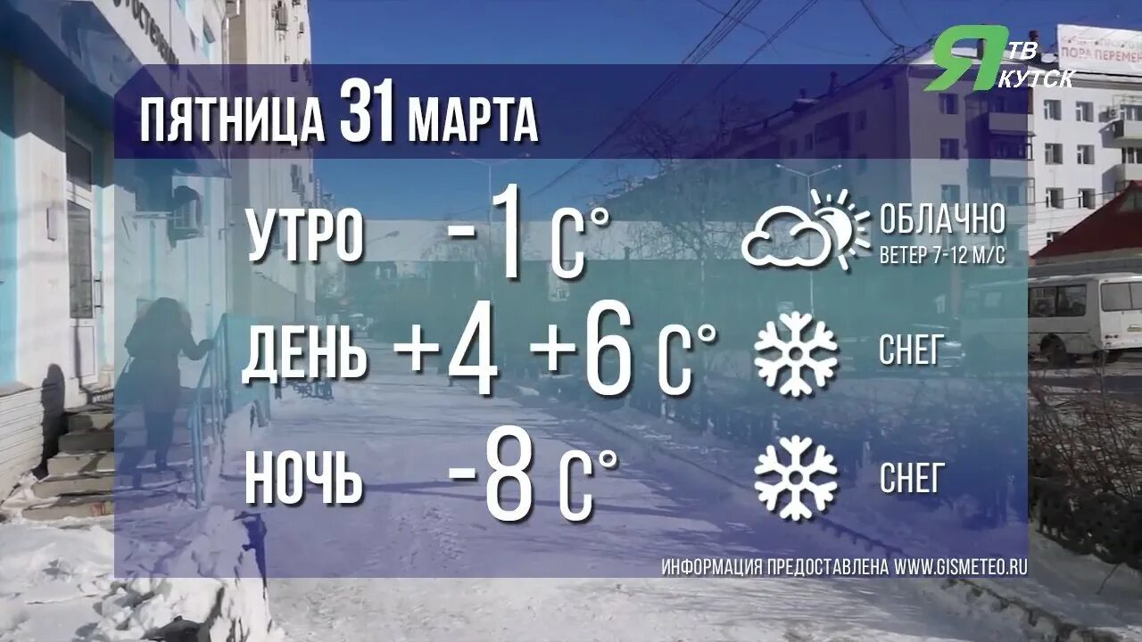 Прогноз погоды в якутске на 10 дней