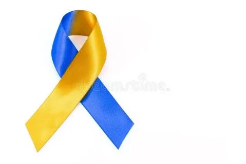 Желто голубой символ