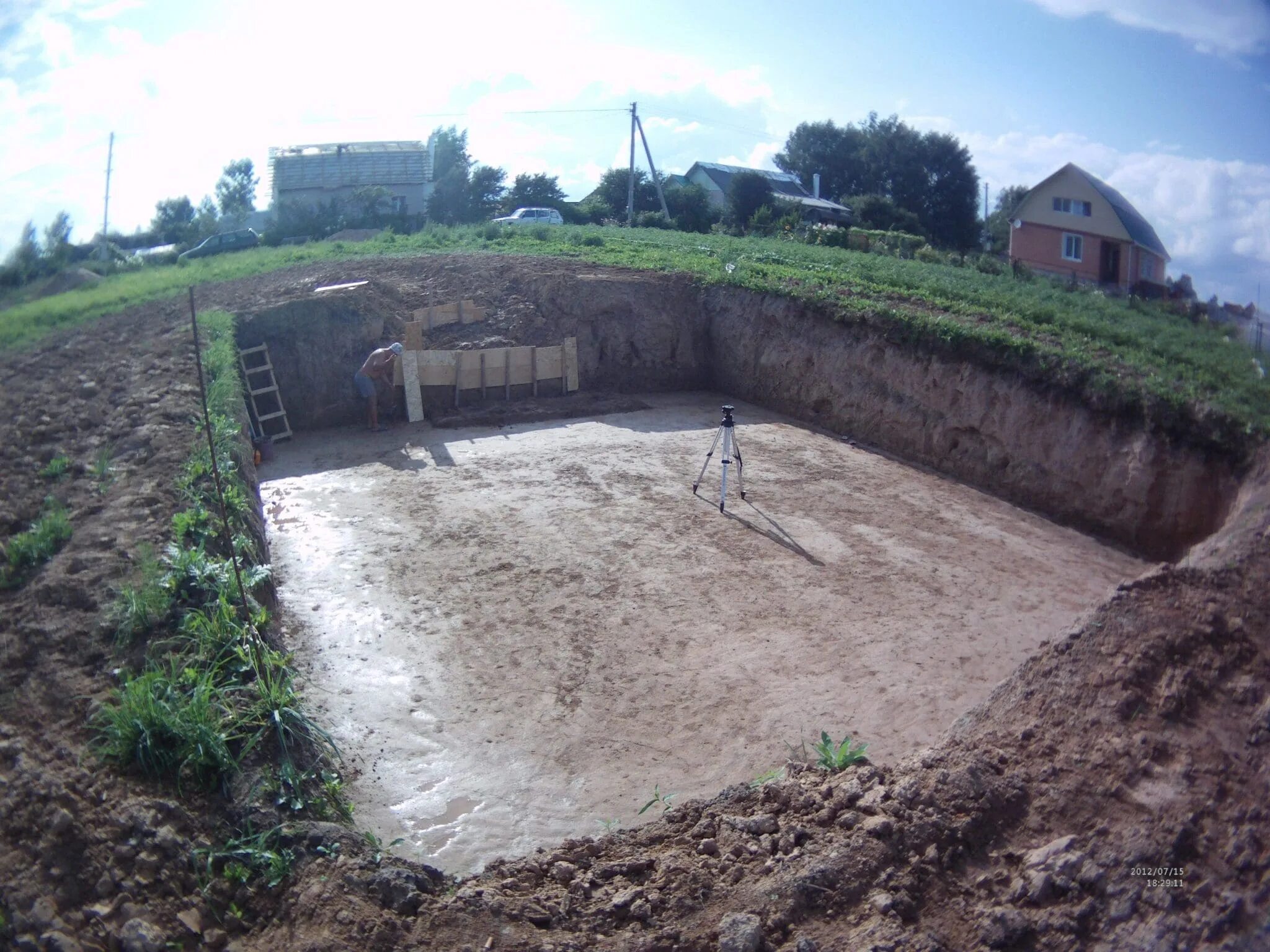 Строительный котлован. Траншея под ленточный фундамент. Котлован под фундамент. Траншея для фундамента. Земляные фундамент.