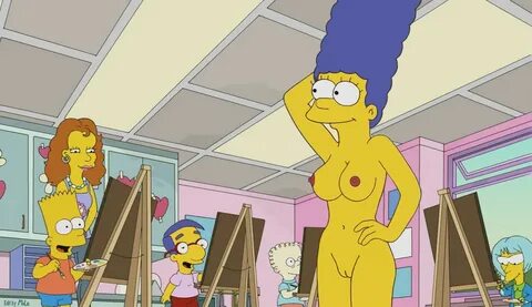 The Simpsons Marge And Bart Naked.