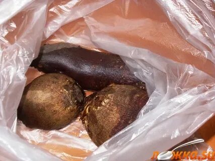Сварить свеклу в микроволновке целлофановом пакете быстро