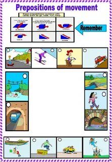 Prepositions of movement