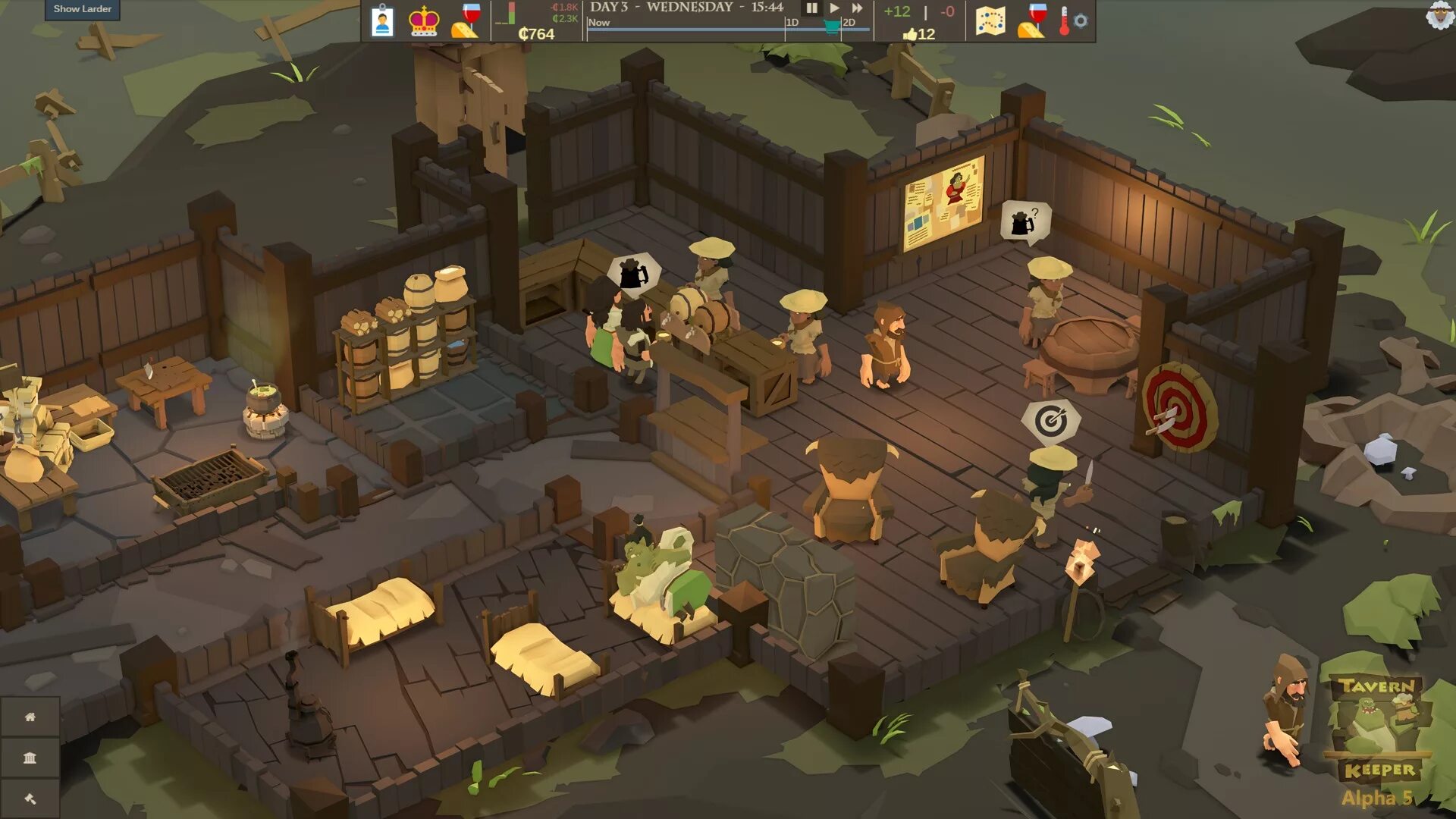 Игра Tavern Keeper. Дварф фортресс таверна. Инди игры. Трактир в играх.