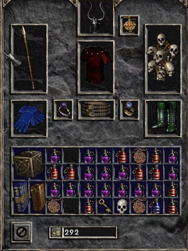Diablo 2 интерфейс. Diablo 2 сундук. Diablo 3 инвентарь. Diablo 2 resurrected каменное поле. Diablo 2 lord of destruction инвентарь.