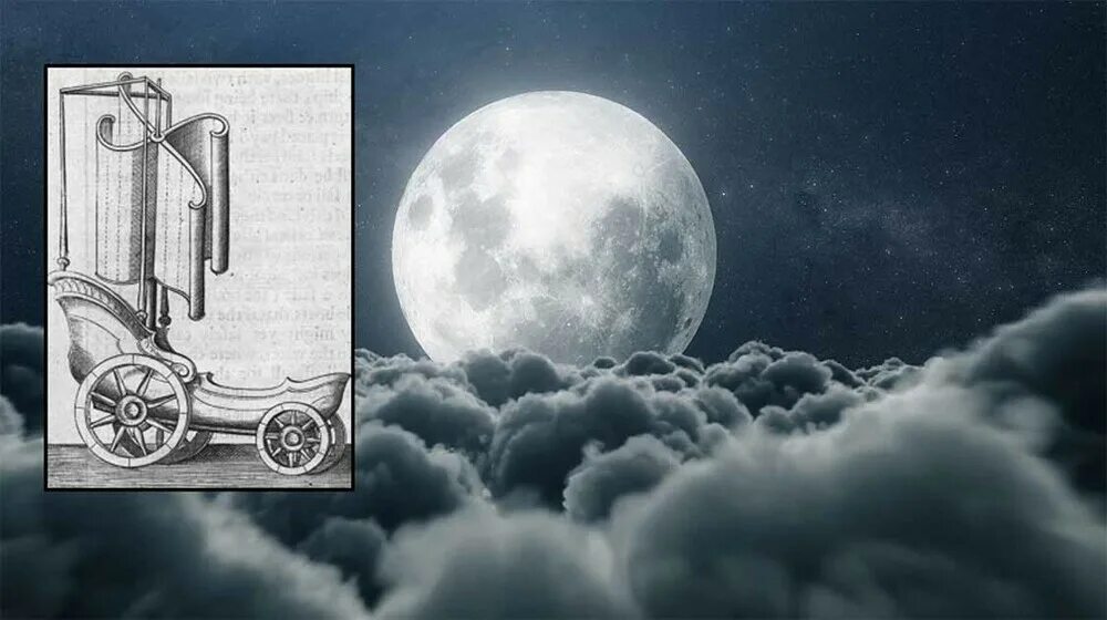 Первые лунные сутки 2024. Джон Уилкинс. Лунная колесница. Лунная дорога и корабль. Джон Уилкинс космос.