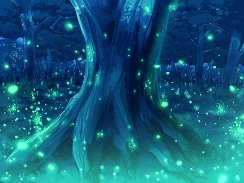 Animated forest show