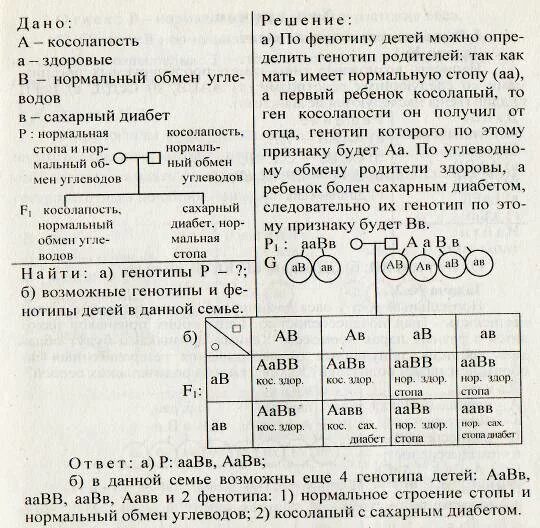 Дигибридное скрещивание задачи с решением. Решение задач на дигибридное скрещивание с решением. Как решать задачи на дигибридное скрещивание. Определить генотипы родителей и потомства. Отец имеет короткие ресницы рецессивный аутосомный