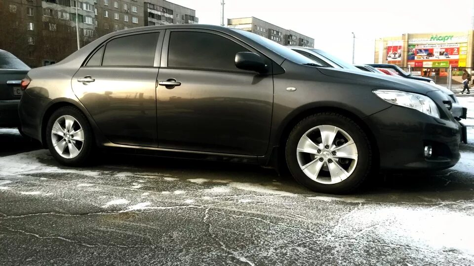 Тойота счастлива. - Toyota Corolla (140/150), 1,6 л, 2008 года тюнинг DRIVE2