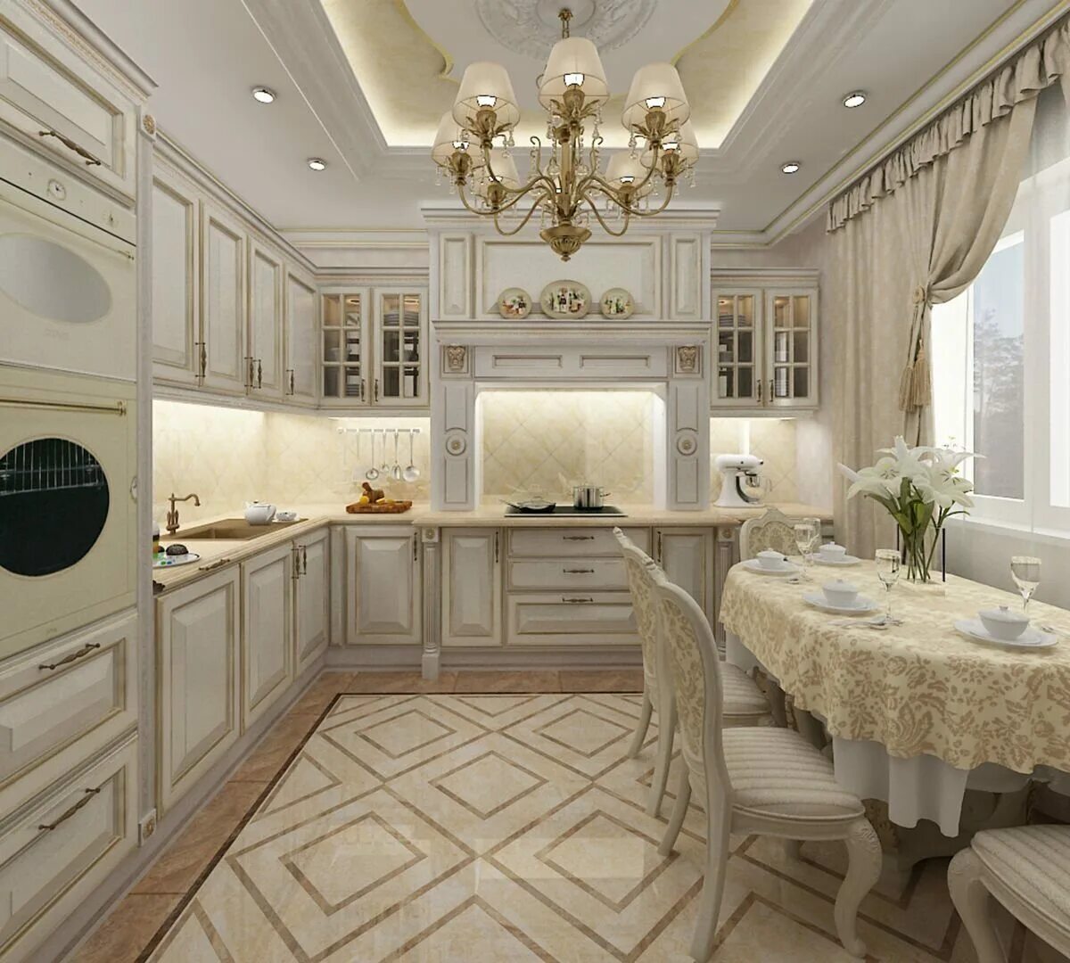 Обои для кухни 2025 - модные идеи и решения 40 фото Interior design kitchen, Hom