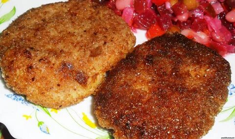 Рецепт котлет в духовке без хлеба