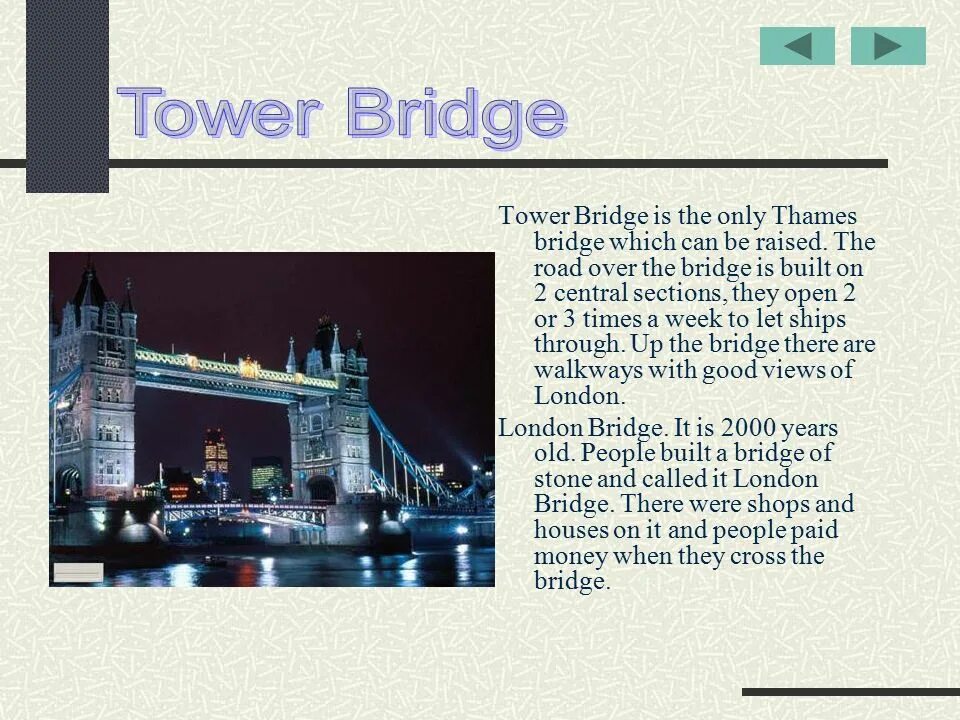 Bridge text. Тауэрский мост рассказ на английском с переводом. тауэрский мост достопримечательности лондона на английском. tower bridge кратко на английском. тауэрский мост презентация.