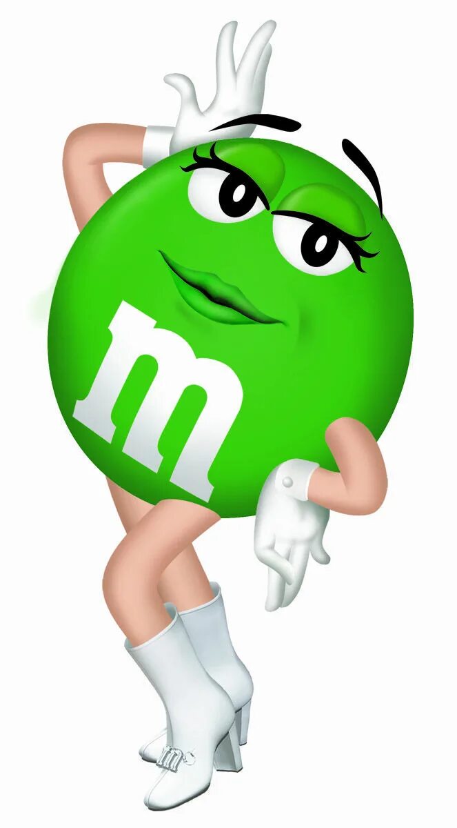Рисунок m m. М&M. Персонажи m m's. Зелёный m m's. Эмемдемс зеленый.