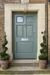 Green doors