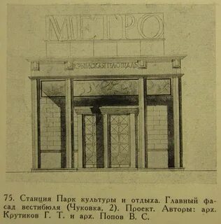 Крымская станция метро