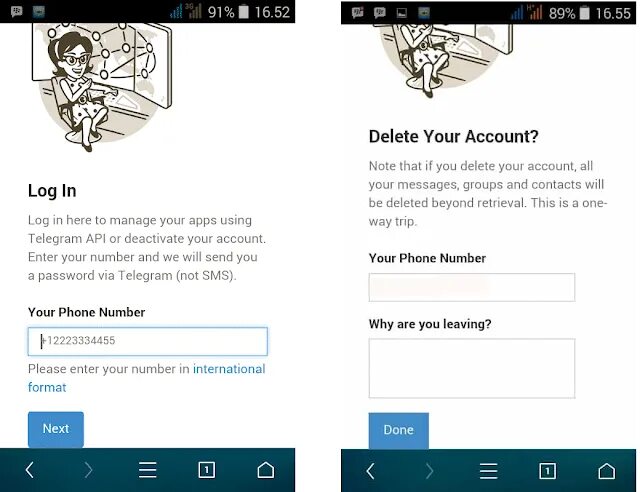 Org auth to deactivate. My.telegram.org. https:my.telegram.shaxnoza ismi orgauth?to=deactivate.