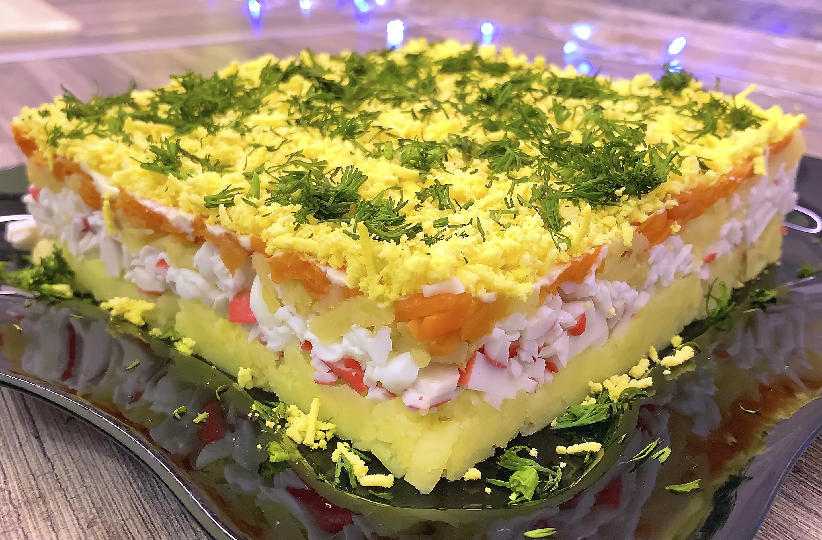 Салат рецепты с фото простые и вкусные