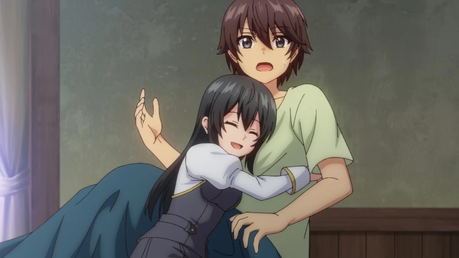 Человек уходит в дверь. Walk into room. Силуэт открытой двери. Моя первая гяру юи. Kakushi dungeon аниме гарем.