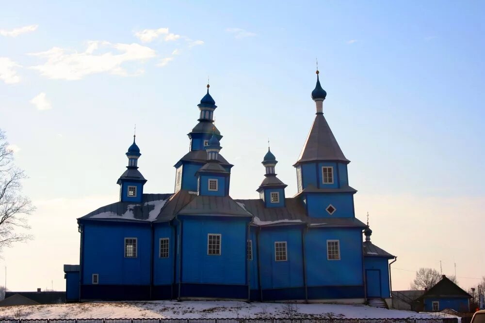 Свято-николаевская церковь в агрогородке кожан-городок брестской. Свято-николаевская церковь в агрогородке кожан-городок брестской. Униатские храмы. Кожан городок. Кожан-городок храм.