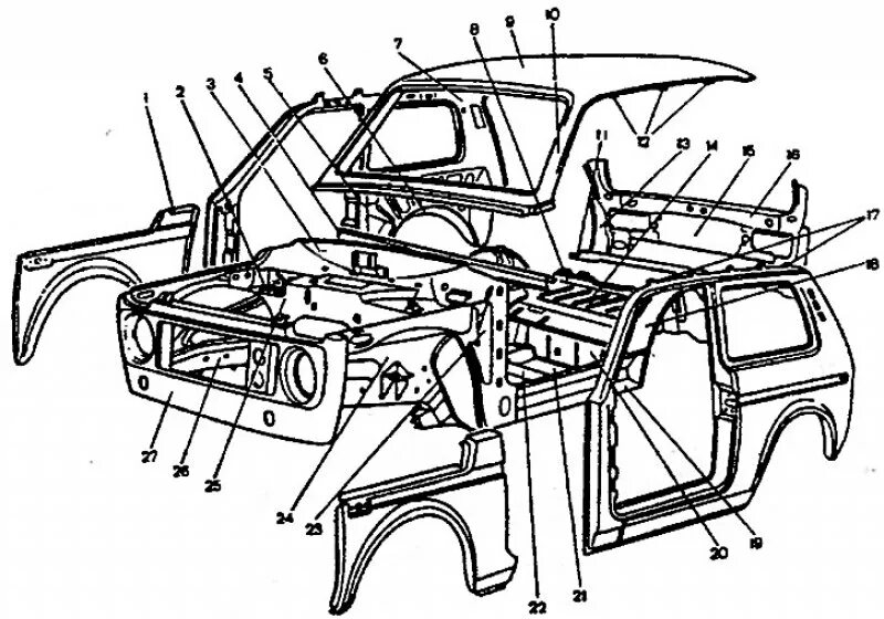 Кузов нива 2131. Элементы кузова ВАЗ 21213. Элементы кузова ВАЗ 2131. Элементы кузова Нива 21213. Детали кузова Нива 2131.