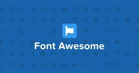 Font awesome lib