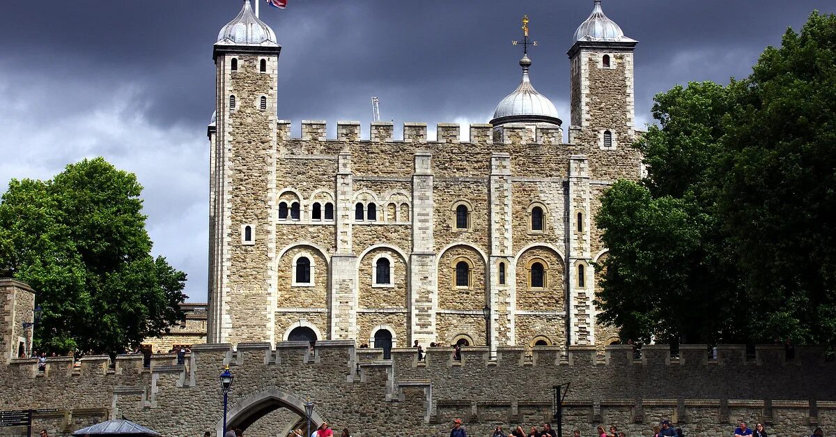 The tower is a