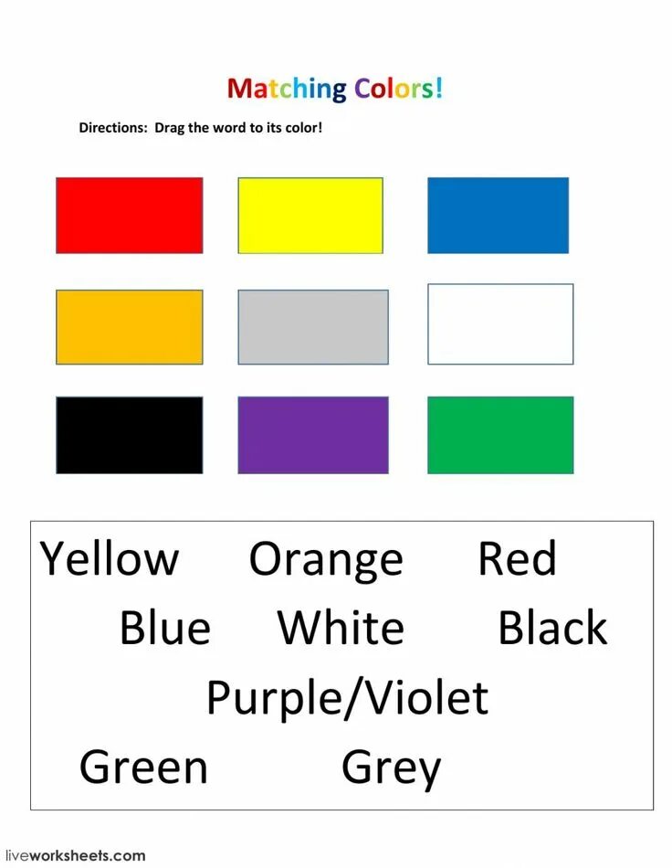 Teach colors