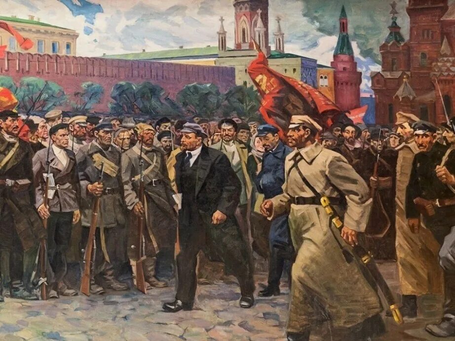 Ленин Октябрьская революция 1917. Революция 1917 большевики. Большевики в Октябрьской революции 1917.