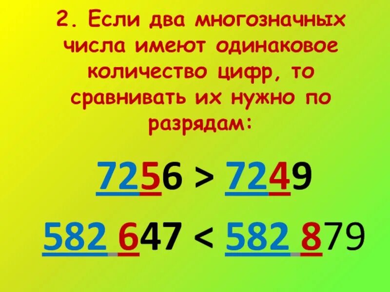 Сравнить три числа
