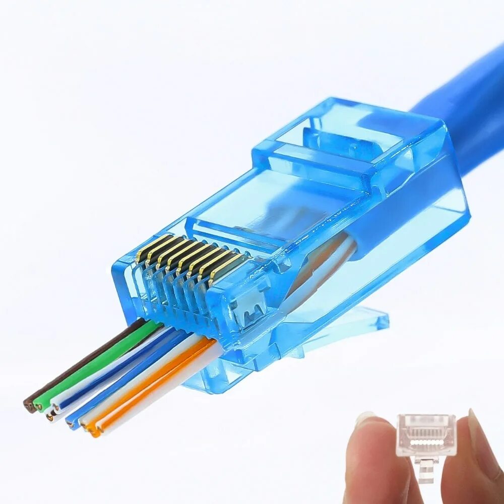 Обжатый сетевой кабель. Вилка коннектор rj45 Cat.5e. Коннектор РЖ 45. Коннектор RJ-45 cat5e неэкранированный. Коннектор RJ-45  cat6 неэкранированный.