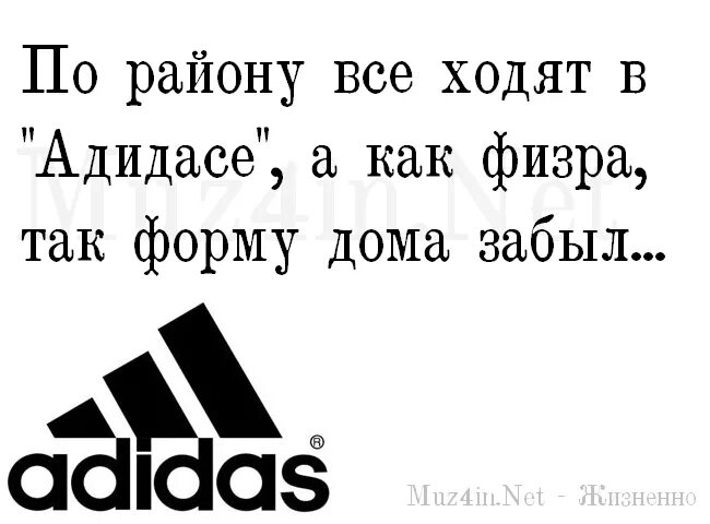 Так и ходи сайт. Мем как на физру так формы нет по району двигаться все в адидасе. цитаты про адидас. l в адидасе как на физру. как по району так в адидасе.