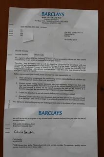 Account agreement