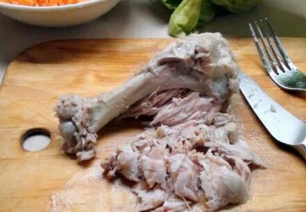 Мясо отделенное от костей