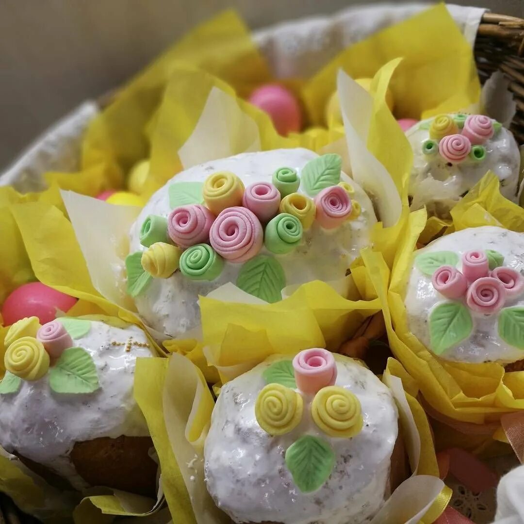 Цыплята из зефира