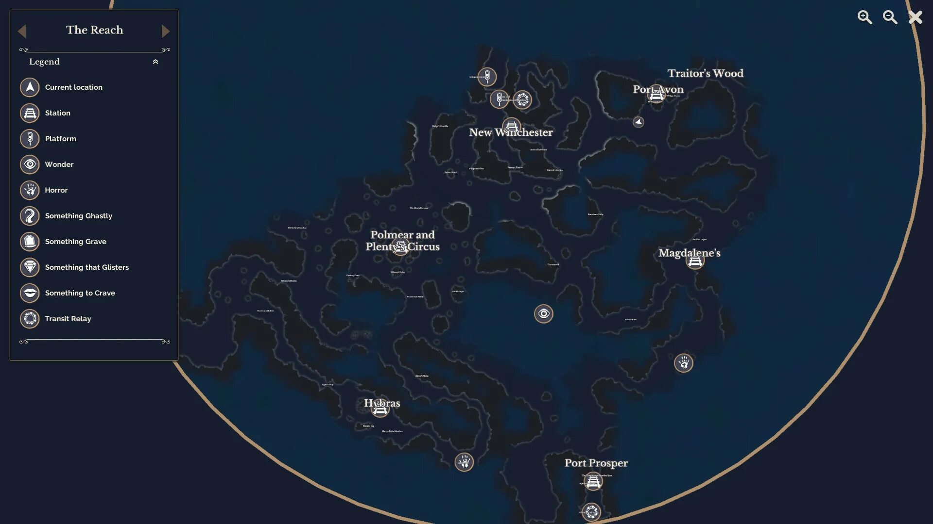 Скай карта света